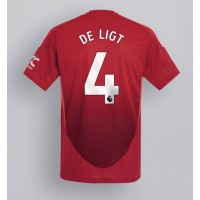 Echipament fotbal Manchester United Matthijs de Ligt #4 Tricou Acasa 2024-25 maneca scurta